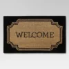 1'6"x2'6" Welcome Coir Doormat - Threshold™ 2 1'6"x2'6" Welcome Coir Doormat - Threshold™ -Threshold GUEST a858cb9e ec0d 4bb5 998a 5ad143ea6a2d