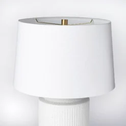 Ceramic Assembled Table Lamp White - Threshold™ Designed With Studio McGee 19 Ceramic Assembled Table Lamp White - Threshold™ Designed With Studio McGee -Threshold GUEST a86757d9 51f6 44d9 8c7c ee9672f84967 1