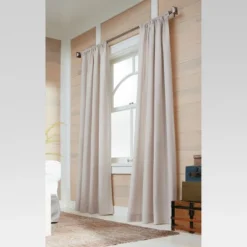 1pc Light Filtering Farrah Window Curtain Panel - Threshold™ -Threshold GUEST add15b0c 3e0d 4841 bdd7 02374870c40b