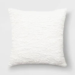 Woven Cotton Textured Square Throw Pillow - Threshold™ -Threshold GUEST aff4286f ba92 4952 a2fe 18360453b249