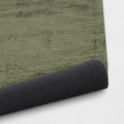 Solid Knitted Striped Area Rug - Threshold™ 5 Solid Knitted Striped Area Rug - Threshold™ - Image 3