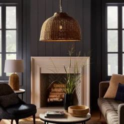 Large Seagrass Pendant Table Lamp Brown - Threshold™ Designed With Studio McGee 8 Large Seagrass Pendant Table Lamp Brown - Threshold™ Designed With Studio McGee -Threshold GUEST b301a736 db0e 46ab acf9 4aabcab32954