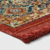Damask Woven Persian With Fringe Rug - Threshold