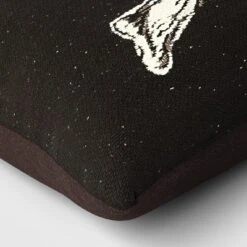 Oversize Skull And Crossbones Woven Cotton Lumbar Halloween Throw Pillow Black - Threshold™ -Threshold GUEST b3579d1a d196 4a5c 8d42 01f01fe21235