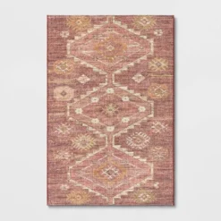 Southbury Washable Printed Diamond Persian Style Rug Rust - Threshold™ 11 Southbury Washable Printed Diamond Persian Style Rug Rust - Threshold™ -Threshold GUEST b5d6df13 0c44 4a2b b43b 41b2a9d69bf7