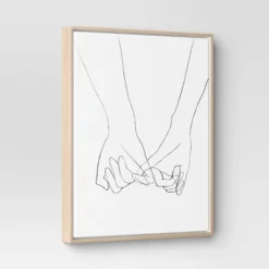 (Set Of 2) 16" X 20" Hands Framed Canvas - Threshold™: Modern Wall Art, Vertical Orientation, Sawtooth Back 9 (Set Of 2) 16" X 20" Hands Framed Canvas - Threshold™: Modern Wall Art, Vertical Orientation, Sawtooth Back -Threshold GUEST b65dc3e8 10a5 47d8 baa6 4ef436a05510