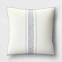 Oversized Placed Striped Square Throw Pillow - Threshold™ 14 Oversized Placed Striped Square Throw Pillow - Threshold™ -Threshold GUEST b73cc5c6 e43c 4fa5 841d f3be68dfc4ae