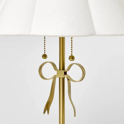 Stick Lamp With Bow Brass - Threshold™ Designed With Studio McGee 5 Stick Lamp With Bow Brass - Threshold™ Designed With Studio McGee - Image 3