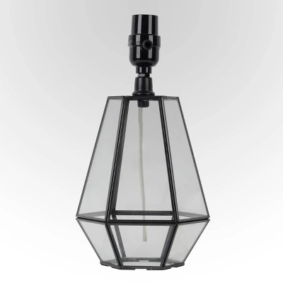 Small Terrarium Table Lamp Base Black - Threshold™ 5 Small Terrarium Table Lamp Base Black - Threshold™ - Image 3