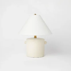 Ceramic Table Lamp With Knob Tan - Threshold™ Designed With Studio McGee -Threshold GUEST b7dfaaa6 e824 4c80 bd36 908a1c6c15b1