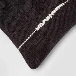 Embroidered Thin Line Lumbar Throw Pillow - Threshold™ -Threshold GUEST b7e12c01 237d 4006 83c6 49ec7e93bc61