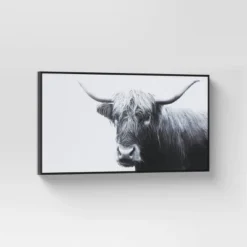 47" X 24" Highland Cow Framed Canvas - Threshold™ 6 47" X 24" Highland Cow Framed Canvas - Threshold™ -Threshold GUEST b8e45c51 fa42 41bb 99a7 6ba172d0ea6e
