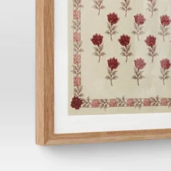 (Set Of 2) 16"x 20" Embroidered Floral Textile Wall Decors Neutrals - Threshold™ 11 (Set Of 2) 16"x 20" Embroidered Floral Textile Wall Decors Neutrals - Threshold™ -Threshold GUEST ba7a64e4 cf00 4711 897a 1248fce0b7bd