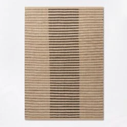 Reseda Hand Woven Striped Jute Cotton Area Rug Black - Threshold™ Designed With Studio McGee 10 Reseda Hand Woven Striped Jute Cotton Area Rug Black - Threshold™ Designed With Studio McGee -Threshold GUEST bab4021c 8da6 4f4a abf7 8e6265c835f9