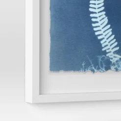 (Set Of 2) 16" X 20" Float Mount Plant Print Framed Wall Poster Set White - Threshold™ -Threshold GUEST bb8adcad a5ed 4a87 97ad 733d702ca873