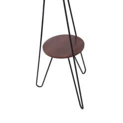 Tripod Shelf Floor Lamp Silver (Includes LED Light Bulb) - Threshold™ -Threshold GUEST bbc83daf f671 40cf bc46 e05d5ebab3d1