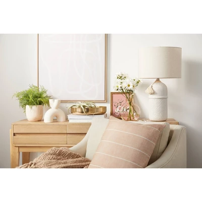 Large Assembled Ceramic Table Lamp White - Threshold™ 7 Large Assembled Ceramic Table Lamp White - Threshold™ - Image 5