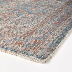 Persian Printed Poly/Wool Handmade Tufted Area Rug Blue/Brown - Threshold™ Designed With Studio McGee 8 Persian Printed Poly/Wool Handmade Tufted Area Rug Blue/Brown - Threshold™ Designed With Studio McGee -Threshold GUEST c2499445 f497 4f0c a880 59deaca40142