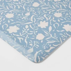 30" X 18" Floral Comfort Mat Blue - Threshold™ 6 30" X 18" Floral Comfort Mat Blue - Threshold™ -Threshold GUEST c3b52b50 f1f1 4307 a734 81a6dde2999a