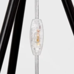 Diamond Tripod Floor Lamp Black With Rattan Shade (Includes LED Light Bulb) - Threshold™: Nautical Standing Illumination 11 Diamond Tripod Floor Lamp Black With Rattan Shade (Includes LED Light Bulb) - Threshold™: Nautical Standing Illumination -Threshold GUEST c44e7eb3 f673 4de5 bf99 c2f971960e8b