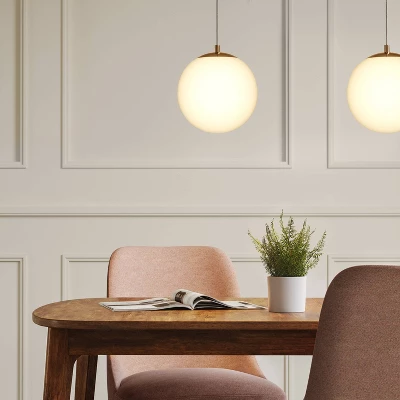 Globe Pendant White - Threshold™ 4 Globe Pendant White - Threshold™ - Image 2