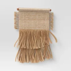 18" X 30" Hand Woven Jute/Cotton Wall Art Natural - Threshold™ -Threshold GUEST cb64fee1 1c46 4dca bf9a 4e04a1fef6c6