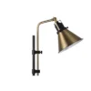 Black Metal Adjustable Table Lamp With Bronze Finish - Threshold™: ETL Listed, Metal Shade, 1-Way Socket Switch -Threshold GUEST ccd75f15 158b 4469 9bc7 695d8fd2d5a9
