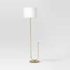 60"x20.5" Floor Lamp With Marble Table - Threshold™: Modern Standing Lamp With Polyester Shade 2 60"x20.5" Floor Lamp With Marble Table - Threshold™: Modern Standing Lamp With Polyester Shade -Threshold GUEST cd73cceb d297 4f76 96c7 cceb9f482086