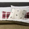 Holiday Embroidered Boucle Decorative Throw Pillow Off White - Threshold™ -Threshold GUEST cf14392b 1a19 460a ab0b 8e90ba99887f