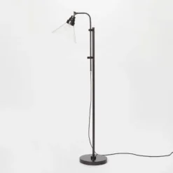 Glass Shepherd Floor Lamp Black - Threshold™ Designed With Studio McGee -Threshold GUEST cf1d4f1e 6cd6 4c2d 91bb 5f8eee53201a