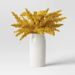 Goldenrod Artificial Plant Arrangement In Ceramic Pot - Threshold™ -Threshold GUEST cf43aaeb 8dcf 4219 9d22 8a5e9cd0ea6d