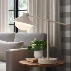 Shaded Orb Task Lamp Cream - Threshold™ 6 Shaded Orb Task Lamp Cream - Threshold™ -Threshold GUEST cffcea0a db81 4226 8ebc e9d31f58ce47