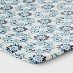 1'6"x5" Medallion Comfort Runner Mat Blue - Threshold™: Skid-Resistant Indoor Kitchen Floor Mat 6 1'6"x5" Medallion Comfort Runner Mat Blue - Threshold™: Skid-Resistant Indoor Kitchen Floor Mat -Threshold GUEST d2d87e0b d115 4335 9a68 d51695989317