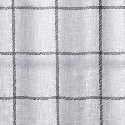 1pc Blackout Window Curtain Panel Gray - Threshold™ 6 1pc Blackout Window Curtain Panel Gray - Threshold™ - Image 4