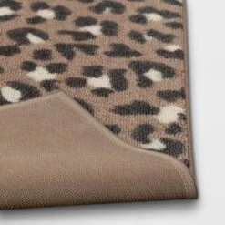 Leopard Area Rug Brown - Threshold™ -Threshold GUEST d6cfa84b 85c0 4744 92e7 c8403033bd9e