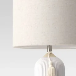 Large Assembled Ceramic Table Lamp White - Threshold™ 11 Large Assembled Ceramic Table Lamp White - Threshold™ -Threshold GUEST d72950b8 ea54 41af a1d4 cb6cbbe6dd5a