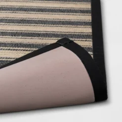 Vintage Striped Rug Black/Brown - Threshold™ -Threshold GUEST db102917 500d 42be 9d57 c7fc8db0cecb