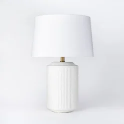 Ceramic Assembled Table Lamp White - Threshold™ Designed With Studio McGee 31 Ceramic Assembled Table Lamp White - Threshold™ Designed With Studio McGee -Threshold GUEST db4c653d e88d 42df 8c00 5a8531711d06 1