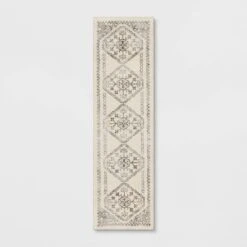 Distressed Persian Accent Rug Cream - Threshold™ 12 Distressed Persian Accent Rug Cream - Threshold™ -Threshold GUEST e01f9f04 b247 4203 b936 98f0657944b3