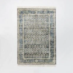Lost Creek Printed Paisley Rug Blue - Threshold™ Designed With Studio McGee -Threshold GUEST e8e94a54 2263 4993 84d8 d4a216f28ff8