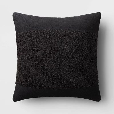 Textural Solid Square Throw Pillow - Threshold™ 8 Textural Solid Square Throw Pillow - Threshold™ - Image 6