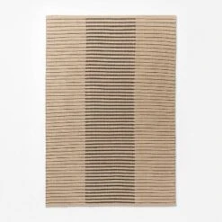 Reseda Hand Woven Striped Jute Cotton Area Rug Black - Threshold™ Designed With Studio McGee 11 Reseda Hand Woven Striped Jute Cotton Area Rug Black - Threshold™ Designed With Studio McGee -Threshold GUEST ea6b28cd 1b12 4072 b63a 36f0919cca86
