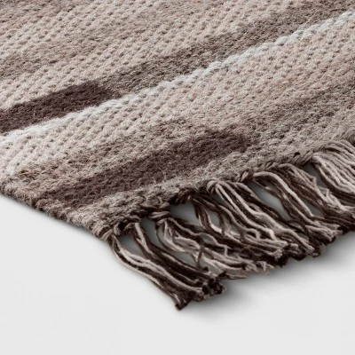 Plaid Rug Brown - Threshold™ 4 Plaid Rug Brown - Threshold™ - Image 2