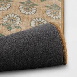 28"x84" Floral Block Memory Foam Runner Rug Yellow - Threshold™ 7 28"x84" Floral Block Memory Foam Runner Rug Yellow - Threshold™ -Threshold GUEST edea84bf 2c68 4692 94d6 531e9f41bfb9