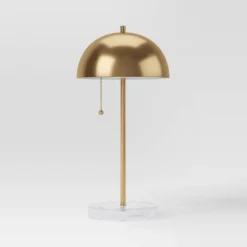 Dome Table Lamp With Acrylic Base Brass - Threshold™ 9 Dome Table Lamp With Acrylic Base Brass - Threshold™ -Threshold GUEST ef97fb3e 426e 4a0f a1be 70de24cbbc36