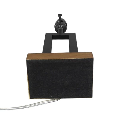 Weston Window Small Lamp Base Black - Threshold™: Modern Rectangle, No Assembly Required, ETL Listed 9 Weston Window Small Lamp Base Black - Threshold™: Modern Rectangle, No Assembly Required, ETL Listed - Image 7