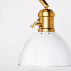 Metal Dome Sconce Wall Light (Includes Energy Efficient Light Bulb) Brass - Threshold™ Designed With Studio McGee 7 Metal Dome Sconce Wall Light (Includes Energy Efficient Light Bulb) Brass - Threshold™ Designed With Studio McGee -Threshold GUEST f1d6b23d 39d9 492e bfdb 96ef5690d505