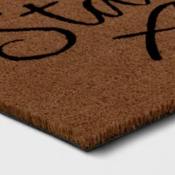1'6"x2'6" Stay Awhile Coir Doormat Natural - Threshold™ 6 1'6"x2'6" Stay Awhile Coir Doormat Natural - Threshold™ -Threshold GUEST f3ad9bed 656a 4567 9461 0ac27b486e58