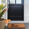 1'6"x2'6" Oh Hello Doormat Natural - Threshold™ -Threshold GUEST f3badb1c d312 4436 a22d b7f53345dc5a