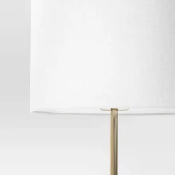 60"x20.5" Floor Lamp With Marble Table - Threshold™: Modern Standing Lamp With Polyester Shade 7 60"x20.5" Floor Lamp With Marble Table - Threshold™: Modern Standing Lamp With Polyester Shade -Threshold GUEST f47368fb 22f8 4dcf 9923 994f717eb398